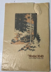 lot 99 image: 1913 Mo-Doc 30-40 Montgomery Ward Car Brochure