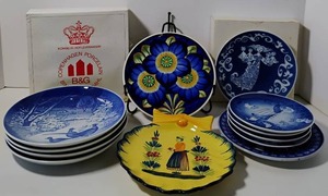 lot 202 image: Copenhagen Porcelain B&G Plates