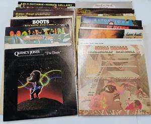 lot 220 image: Vintage Record Albums Lot of 20