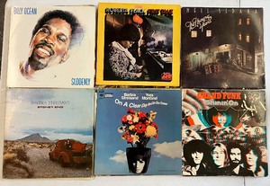 lot 231 image: Lot of 14 Vintage Record Albums Grand Funk Neil Sedaka, Billy Ocean ETC