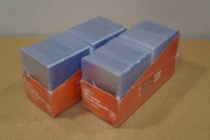 2 100-Packs Top Loaders Card Sleeves