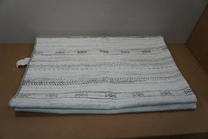 Machine Washable Boho Area Rug 5x7 -Gray