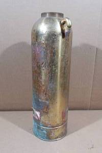 Antique Brass Fire Extiguisher Cylinder
