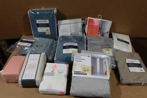 Large Assortment of Curtain Panels