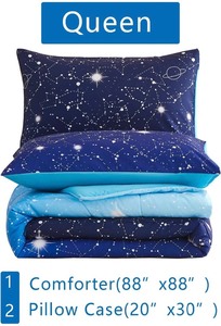 Queen Comforter with 2 Pillowcases