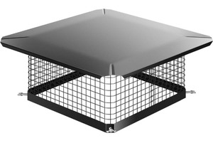 14x14 Chimney Cap -Black