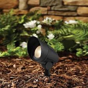 Lot  of Hampton Bay Low Voltage 50-Watt Black Outdoor Landscape Flood Light T3 Halogen Bulb Customer Returns See Pictures