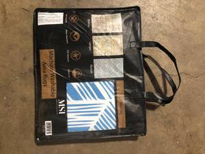 MSI Machine Washable Area Rug Customer Returns See Pictures