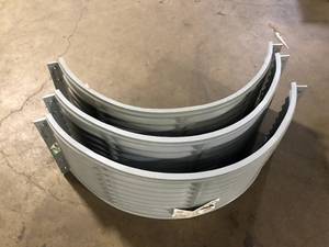 Lot of Heavy Duty Round Plastic Area Wall   Customer Returns See Pictures