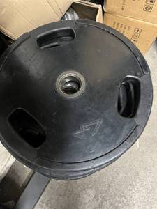 45lb Urethane Olympic Grip Weights 4