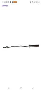 lot 17 image: Lot of Two-Inch Curl Bar ( Used)