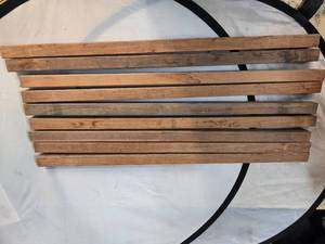 lot 26 image: Lot of 9 Premium Ipe Hardwood Brazilian Decking (New)