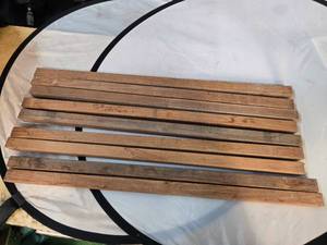 lot 28 image: Lot of 9 Premium Ipe Hardwood Brazilian Decking (New)