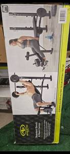 lot 29 image: Standard Bench Press & Rack Combo (NEW  and in a box)
