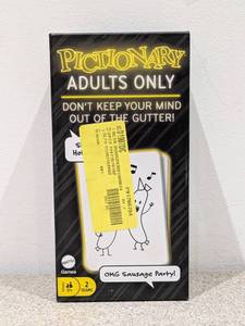 lot 48 image: BRAND NEW PICTIONARY ADULTS ONLY
