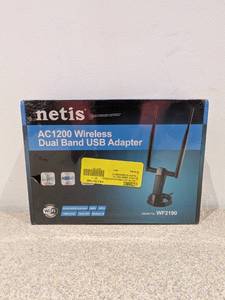 lot 89 image: BRAND NEW NETIS AC1200 WIRELESS DUAL BAND USB ADAPTER