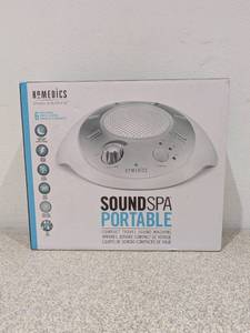 lot 90 image: BRAND NEW HOMEDICS SOUND SPA PORTABLE