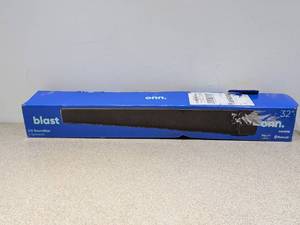 lot 99 image: BRAND NEW ONN BLAST 32 BLUETOOTH WIRELESS SOUNDBAR