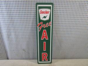 (G-1) Sinclair Free Air Tin Sign 16...