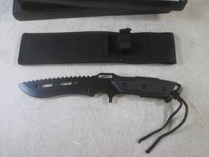 (CNTR) 12 Fixed Blade Knife with C...