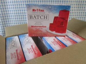 (B-2) 12 Boxes of Watermelon Gelati...