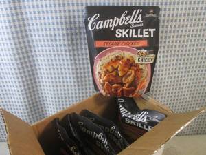 (C-1) 6 Pouches of Campbells Sauce...