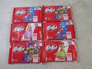 (B-1) 6 King Size Kit Kat Candy Bar...