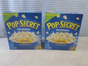 (B-2) 2 Boxes of Pop-Secret Snack S...
