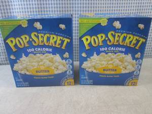 (B-2) 2 Boxes of Pop-Secret Snack S...