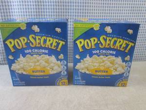 (B-4) 2 Boxes of Pop-Secret Snack S...