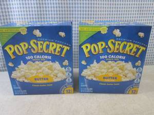 (B-4) 2 Boxes of Pop-Secret Snack S...