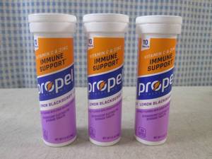(B-1) 3 Tubes of Propel Lemon Black...