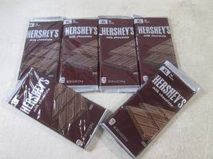 (B-3) 6 XL 16pc Hersheys Milk Choc...