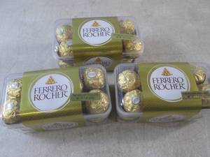 (B-1) 3 Packs of Ferrero Rocher Fin...