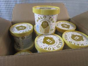 (B-3) 12 Halo Top Birthday Cake Lig...