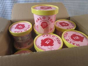 (B-3) 12 Halo Top Strawberry Light ...