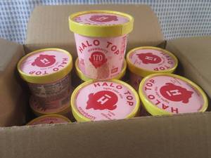 (B-3) 12 Halo Top Strawberry Light ...