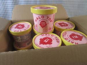 (B-3) 12 Halo Top Strawberry Light ...