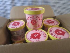 (B-3) 12 Halo Top Strawberry Light ...