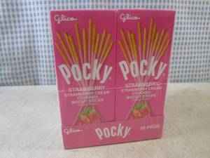 (C-3) 10 Boxes of Pocky Strawberry ...