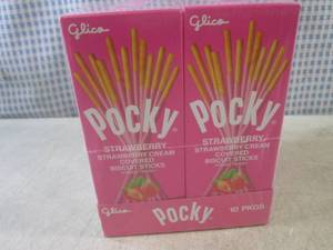 (C-3) 10 Boxes of Pocky Strawberry ...