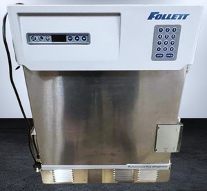 MSRP $4000 Follett Performance Plus Under Counter Air-Cooled Refrigeration System 4.5 cu. ft. Heavy-duty 15 horsepower compressor - Maintains temp&nbspeven with frequent door openings Works Excellent Keypad Disabled &amp Locking Mechanism Removed
