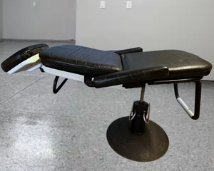 WOW MSRP $3000 Reliance 3000 Manual Hydraulic Hi Low Full Recline Exam ENT Ophthalmic Chair Ink Bed - Black - Great Condition&nbsp