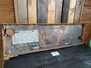 lot 97 image: Incredible Vintage Ford Tailgate  Great Restoration Craft Item