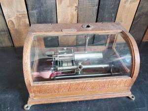 lot 107 image: RARE Vintage Columbia Graphophone Type BS Coin Operated Acoustic Machine Great Vintage Condition