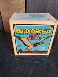 lot 4 image: Cool Lot of Vintage Items Hi Power Shot shells Gun Holster Patches and More