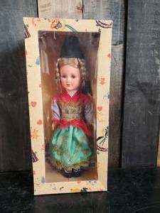 lot 7 image: Beautiful Vintage German Doll Still in Package Never Taken Out