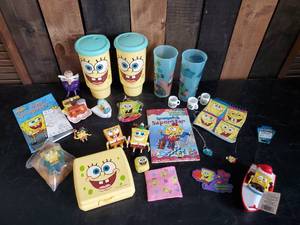 lot 14 image: Who Live in a Pineapple under the Sea  Sponge Bob Square Pants  Great Lot
