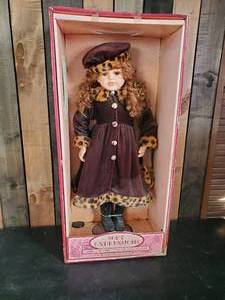 lot 52 image: Large Soft Expressions Doll Genuine Fine Bisque Porcelain