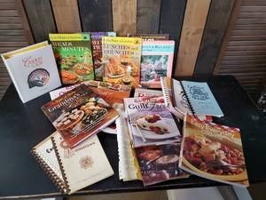lot 64 image: Lot of Vintage Cookbooks  Taste of Home Better Homes and Gardens and Much more